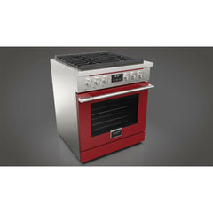 Fulgor Milano 30" Freestanding All Gas Range with 2 Duel Flame Burners, Stainless Steel - F4PGR304S2 - The Home Selection