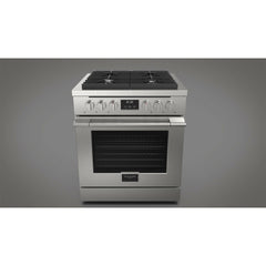 Fulgor Milano 30" Freestanding All Gas Range with 2 Duel Flame Burners, Stainless Steel - F4PGR304S2 - The Home Selection