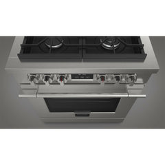 Fulgor Milano 30" Freestanding All Gas Range with 2 Duel Flame Burners, Stainless Steel - F4PGR304S2 - The Home Selection