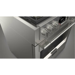 Fulgor Milano 30" Freestanding Dual Fuel Pro Range with 4 18,000-BTU Burners, Stainless Steel - F6PDF304S1 - The Home Selection