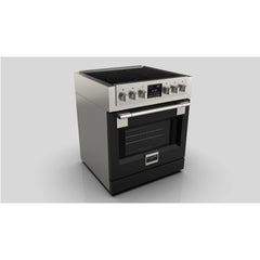 Fulgor Milano 30" Freestanding Induction Range with 4 Cooking Zones, Stainless Steel - F6PIR304S1 - The Home Selection