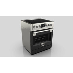 Fulgor Milano 30" Freestanding Induction Range with 4 Cooking Zones, Stainless Steel - F6PIR304S1 - The Home Selection