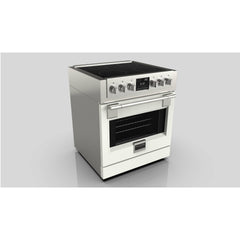 Fulgor Milano 30" Freestanding Induction Range with 4 Cooking Zones, Stainless Steel - F6PIR304S1 - The Home Selection