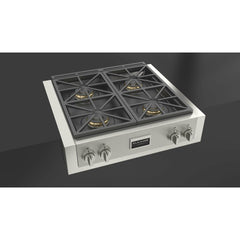 Fulgor Milano 30" Gas Rangetop with 4 Sealed Dual Flame 18,000 BTU Burners, Stainless Steel - F6GRT304S1 - The Home Selection