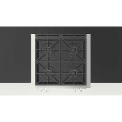 Fulgor Milano 30" Gas Rangetop with 4 Sealed Dual Flame 18,000 BTU Burners, Stainless Steel - F6GRT304S1 - The Home Selection