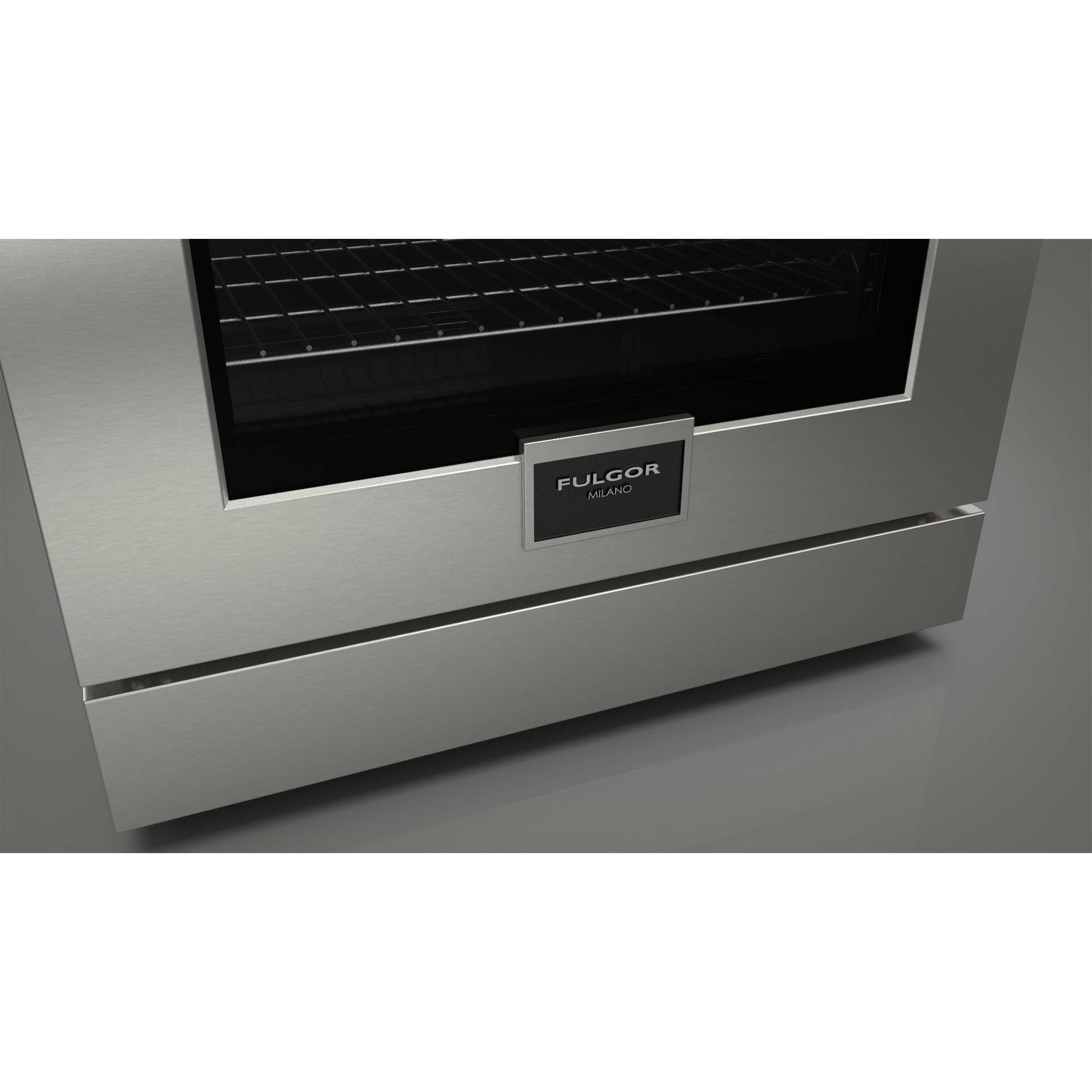 Fulgor Milano 30" Pro-Style Dual Fuel Range with 4 Sealed Burners, 4.4 Cu. Ft. Capacity w/ Stainless Steel - F4PDF304S1 - The Home Selection