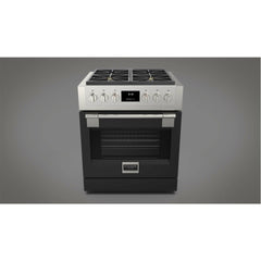 Fulgor Milano 30" Professional All Gas Range with 4 Dual-Flame Burners, 4.4 cu. ft. Capacity w/ Stainless Steel - F6PGR304S2 - The Home Selection