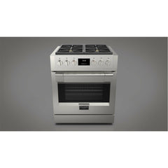 Fulgor Milano 30" Professional All Gas Range with 4 Dual-Flame Burners, 4.4 cu. ft. Capacity w/ Stainless Steel - F6PGR304S2 - The Home Selection