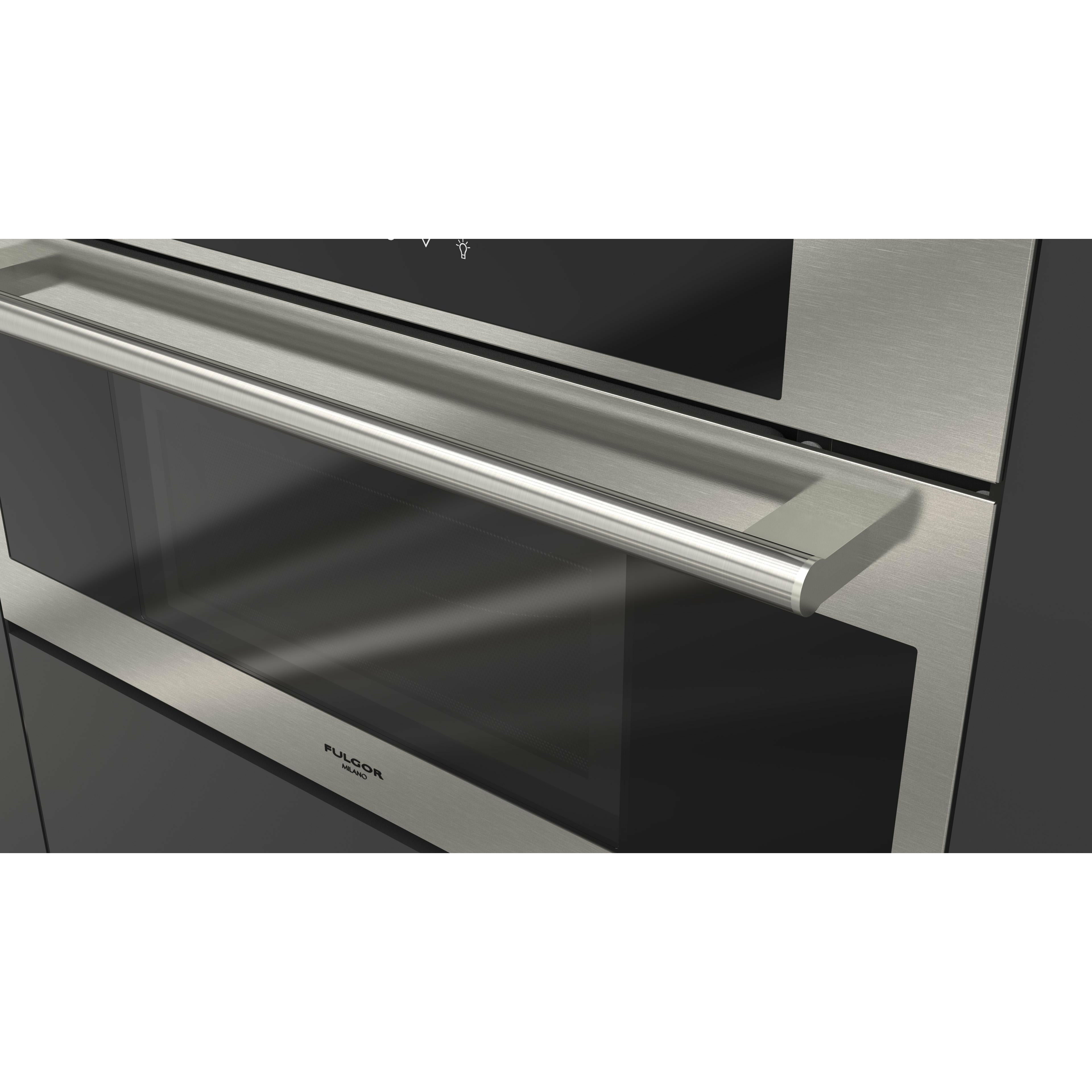 Fulgor Milano 30" Single Electric Speed Wall Oven with 1.2 cu. ft. Capacity Microwave - F7DSPD30S1 - The Home Selection