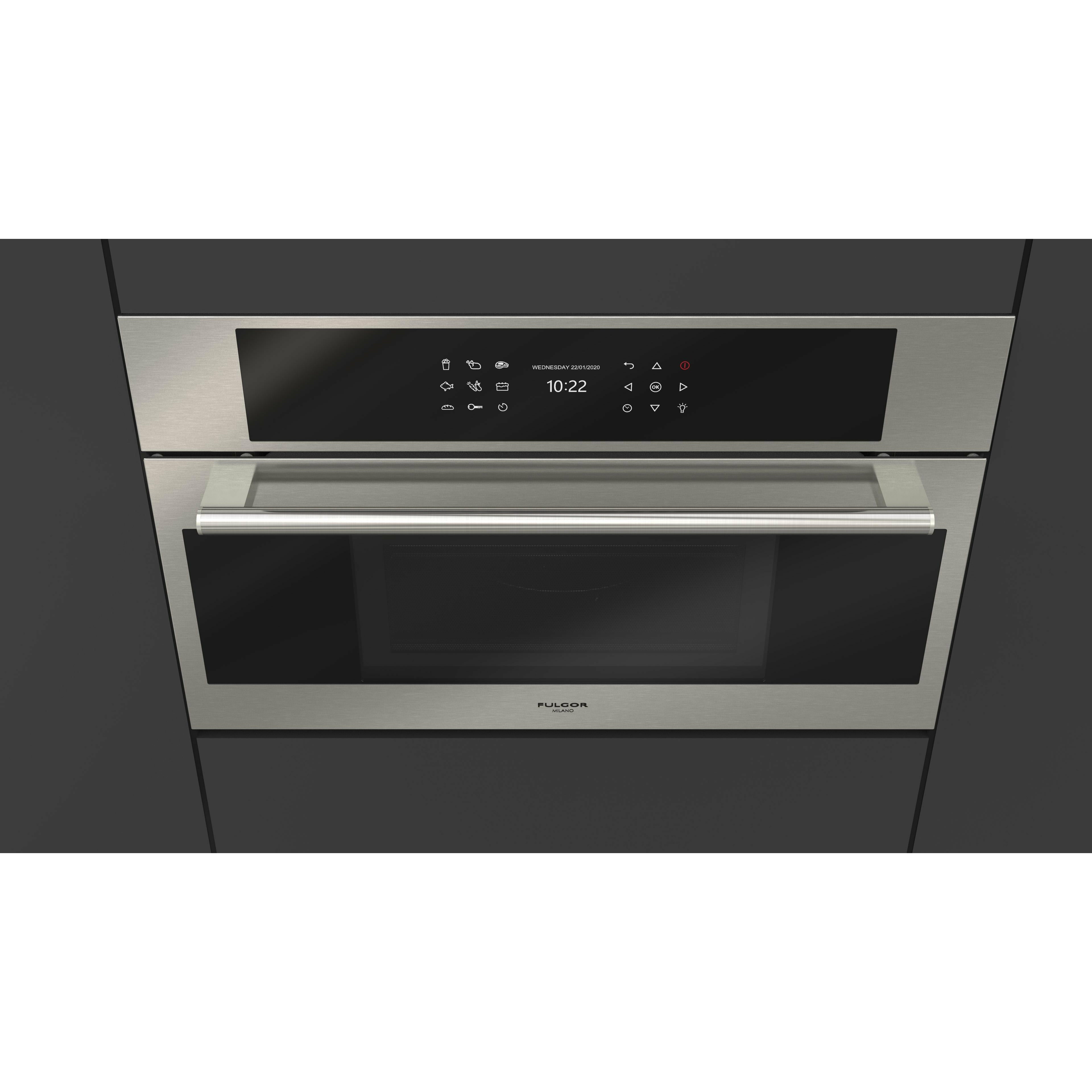 Fulgor Milano 30" Single Electric Speed Wall Oven with 1.2 cu. ft. Capacity Microwave - F7DSPD30S1 - The Home Selection