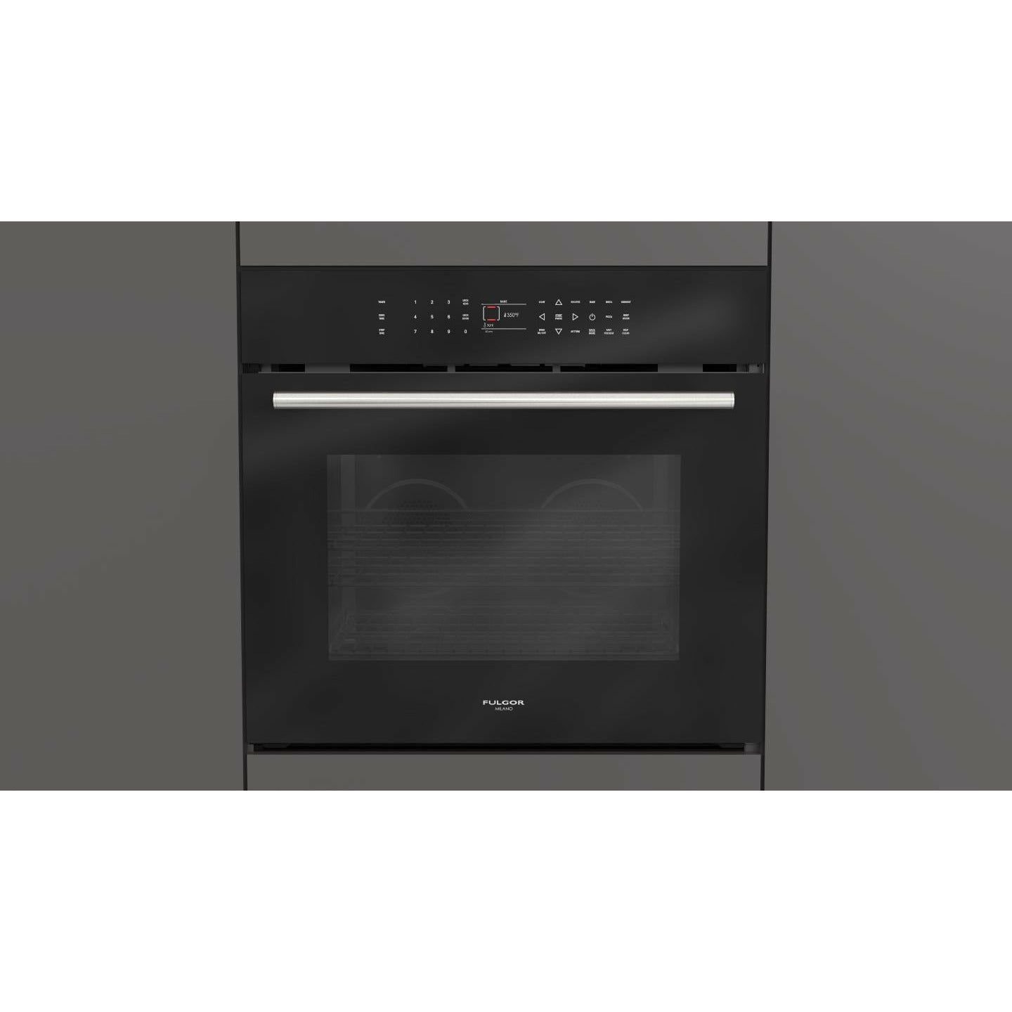 Fulgor Milano 30" Single Electric Wall Oven with 4.4 cu. ft. Gross Capacity - F7SP301 - The Home Selection