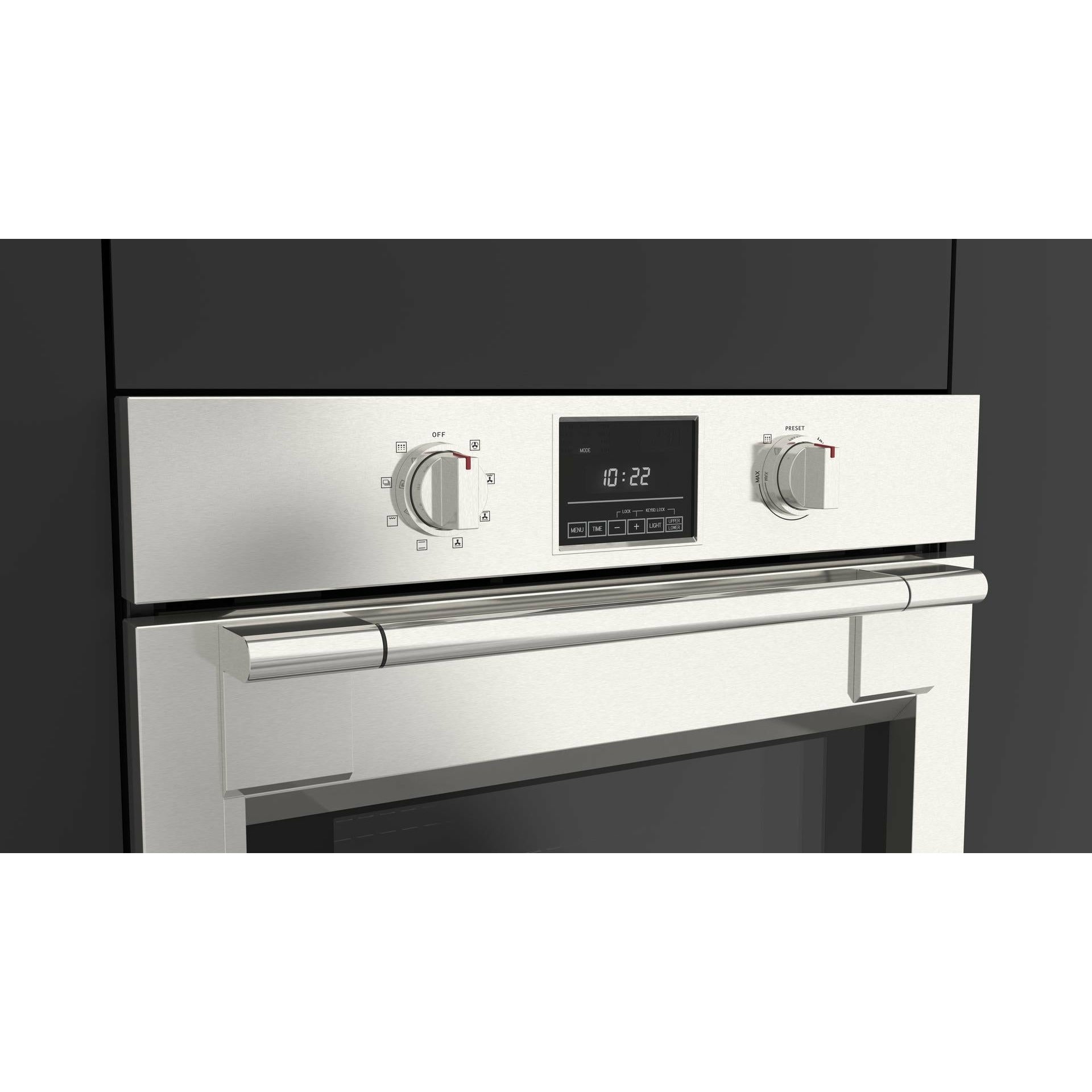 Fulgor Milano 30" Single Electric Wall Oven with 4.4 cu. ft. Gross Capacity, Stainless Steel - F6PSP30S1 - The Home Selection