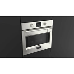 Fulgor Milano 30" Single Electric Wall Oven with 4.4 cu. ft. Gross Capacity, Stainless Steel - F6PSP30S1 - The Home Selection