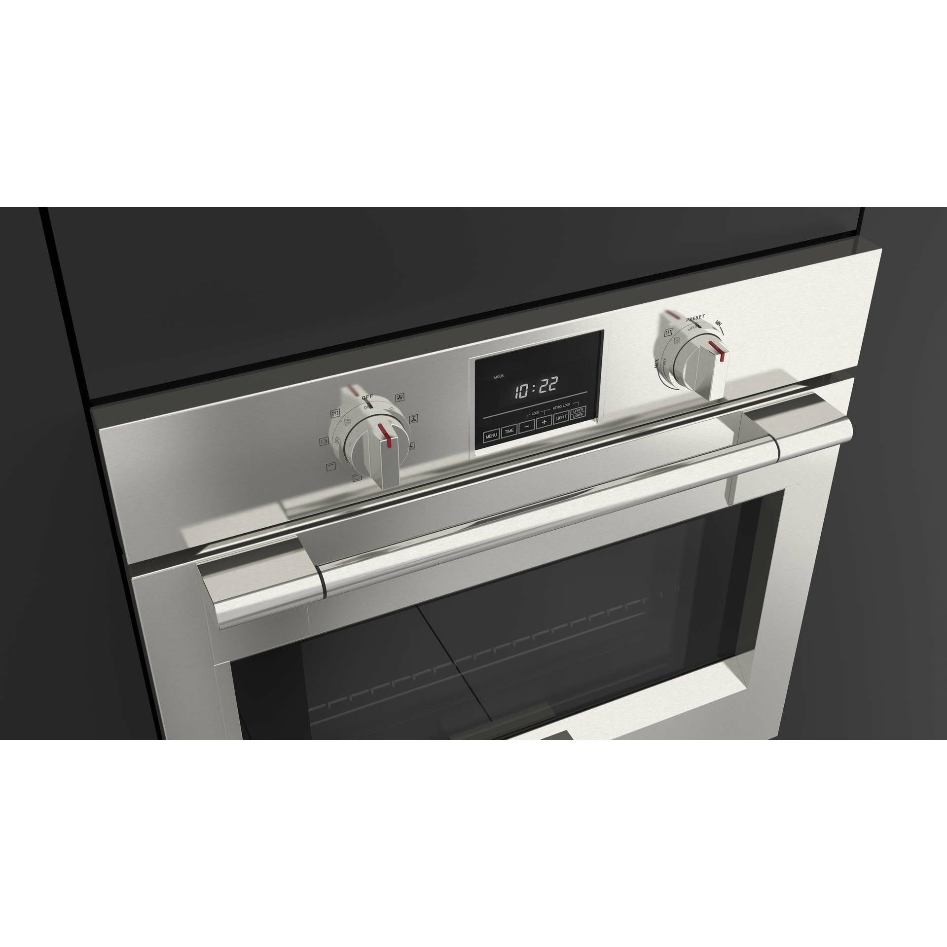 Fulgor Milano 30" Single Electric Wall Oven with 4.4 cu. ft. Gross Capacity, Stainless Steel - F6PSP30S1 - The Home Selection
