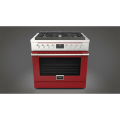 Fulgor Milano 36" Freestanding All Gas Range with 3 Duel Flame Burners, Stainless Steel - F4PGR366S2 - The Home Selection