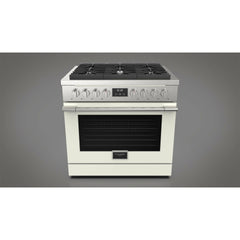 Fulgor Milano 36" Freestanding All Gas Range with 3 Duel Flame Burners, Stainless Steel - F4PGR366S2 - The Home Selection