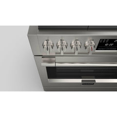 Fulgor Milano 36" Freestanding Dual Pro Fuel Range with Four 18,000 BTU Burners, Stainless Steel - F6PDF366S1 - The Home Selection