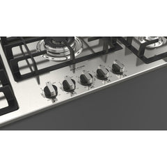 Fulgor Milano 36" Gas Cooktop with 5 European Sealed Burners - F4GK36S1 - The Home Selection