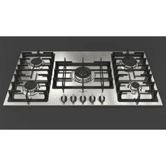 Fulgor Milano 36" Gas Cooktop with 5 European Sealed Burners - F4GK36S1 - The Home Selection