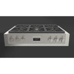 Fulgor Milano 36" Gas Rangetop with 6 Sealed Dual Flame 18,000 BTU Burners, Stainless Steel - F6GRT366S1 - The Home Selection