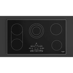 Fulgor Milano 36" Touch Radiant Electric Cooktop with 5 Elements, Glass Ceramic Surface - F6RT36S2 - The Home Selection