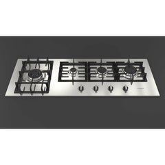Fulgor Milano 44" Gas Cooktop with 4 European Sealed Burners - F4GK42S1 - The Home Selection