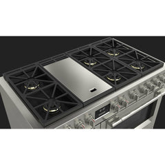 Fulgor Milano 48" Freestanding Professional All Gas Range with 6 Dual Flame Sealed Burners, Stainless Steel - F6PGR486GS2 - The Home Selection