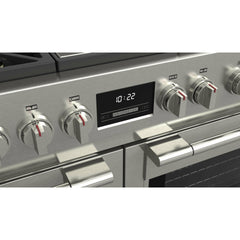 Fulgor Milano 48" Freestanding Professional All Gas Range with 6 Dual Flame Sealed Burners, Stainless Steel - F6PGR486GS2 - The Home Selection