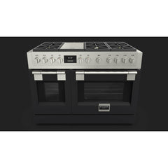 Fulgor Milano 48" Freestanding Professional All Gas Range with 6 Dual Flame Sealed Burners, Stainless Steel - F6PGR486GS2 - The Home Selection