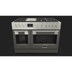 Fulgor Milano 48" Freestanding Professional All Gas Range with 6 Dual Flame Sealed Burners, Stainless Steel - F6PGR486GS2 - The Home Selection