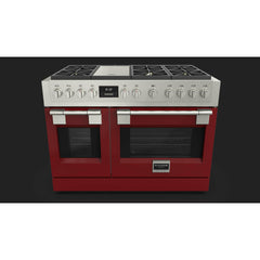 Fulgor Milano 48" Freestanding Professional All Gas Range with 6 Dual Flame Sealed Burners, Stainless Steel - F6PGR486GS2 - The Home Selection