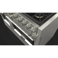 Fulgor Milano 48" Freestanding Professional All Gas Range with 6 Dual Flame Sealed Burners, Stainless Steel - F6PGR486GS2 - The Home Selection