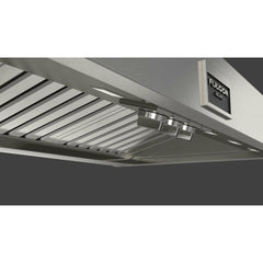 Fulgor Milano 48" Professional Wall Range Hood with Baffle Filters, Stainless Steel - F6PH48DS1 - The Home Selection