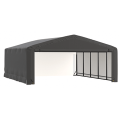 ShelterLogic ShelterTube Wind and Snow-Load Rated Garage, 20x23x10 - SQAADD0103C02002310