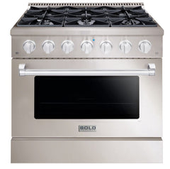 Hallman 36" Freestanding BOLD Series Range - HBR