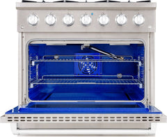 Hallman 36" Freestanding BOLD Series Range - HBR