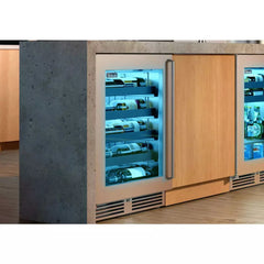 Perlick 24" Wine Reserve, Fully Integrated Glass Door with Alarm - HH24WS-4-4