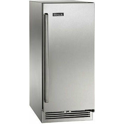 Perlick 15" Outdoor Refrigerator with 2.8 cu. ft. Capacity, Built-in Undercounter Stainless Steel Door - HP15RO-4-1
