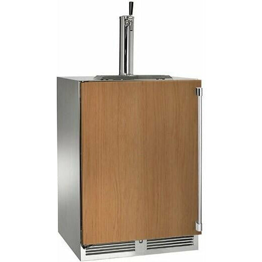 Perlick 24" Undercounter Beverage Dispenser with 5.2 Cu. Ft. Capacity, Panel Ready Door - HP24TO-4-2-1