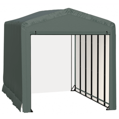 ShelterLogic ShelterTube Wind and Snow-Load Rated Garage, 14x27x16 - SQAACC0103C01402716