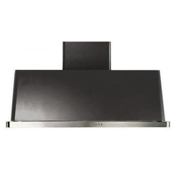 ILVE 48" Majestic Wall Mount Range Hood with 850 CFM Blower Anti-grease Filter 2 Warming Lights Filter Light Indicator Auto-off Function and 4 Fan Speeds - UAM120 - The Home Selection