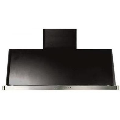 ILVE 48" Majestic Wall Mount Range Hood with 850 CFM Blower Anti-grease Filter 2 Warming Lights Filter Light Indicator Auto-off Function and 4 Fan Speeds - UAM120 - The Home Selection