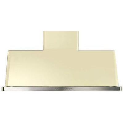 ILVE 48" Majestic Wall Mount Range Hood with 850 CFM Blower Anti-grease Filter 2 Warming Lights Filter Light Indicator Auto-off Function and 4 Fan Speeds - UAM120 - The Home Selection