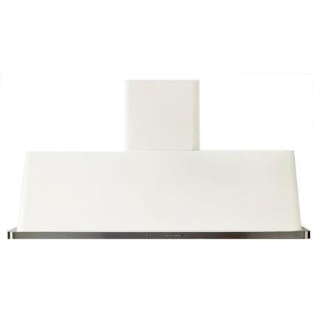 ILVE 60" Majestic Wall Mount Range Hood with 600 CFM Blower Anti-grease Filter 2 Warming Lights Filter Light Indicator Auto-off Function and 4 Fan Speeds - UAM150 - The Home Selection