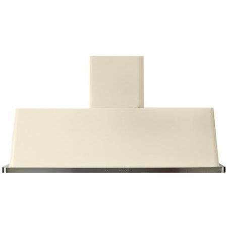 ILVE 60" Majestic Wall Mount Range Hood with 600 CFM Blower Anti-grease Filter 2 Warming Lights Filter Light Indicator Auto-off Function and 4 Fan Speeds - UAM150 - The Home Selection