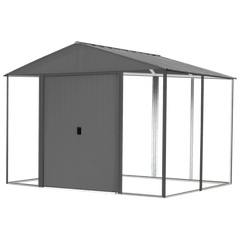 Arrow Ironwood Shed Frame Kit, 8 ft. x 8 ft. Anthracite - IWA88