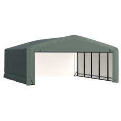 ShelterLogic ShelterTube Wind and Snow-Load Rated Garage, 20x23x10 - SQAADD0103C02002310