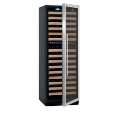 KingsBottle 24" Large Wine Refrigerator With Glass Door 164 Bottle - KBU170DX - The Home Selection