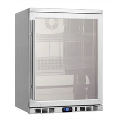 KingsBottle 24" Under Counter Beer Cooler Drinks Stainless Steel - KBU55M - The Home Selection