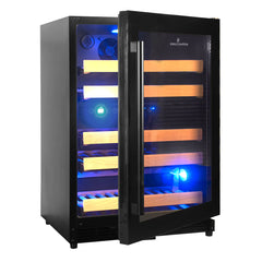 KingsBottle 24" Under Counter Dual Zone Wine Cooler Drinks 44 Bottles - KBU50DX - The Home Selection